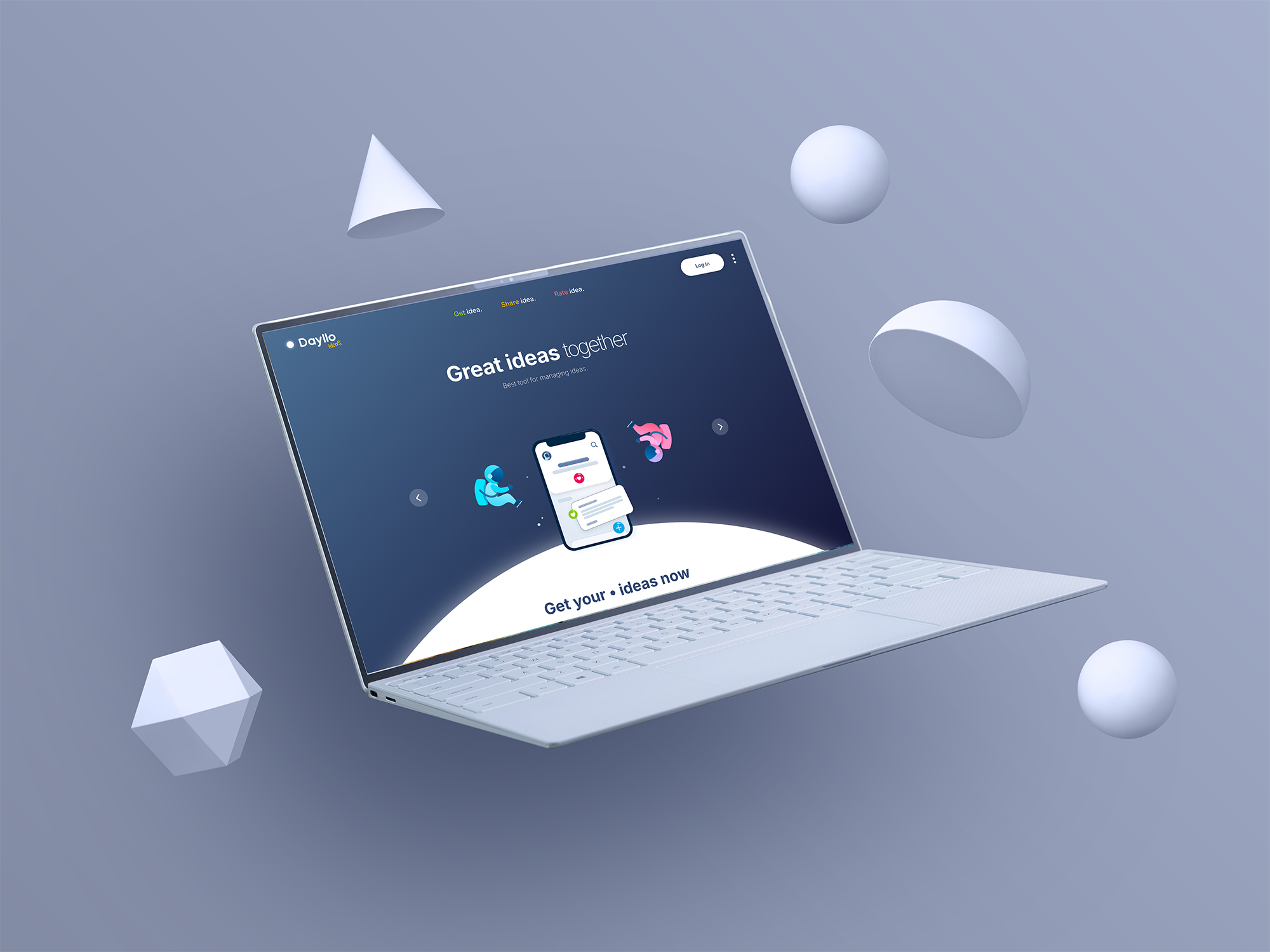 Dayllo Ideas app