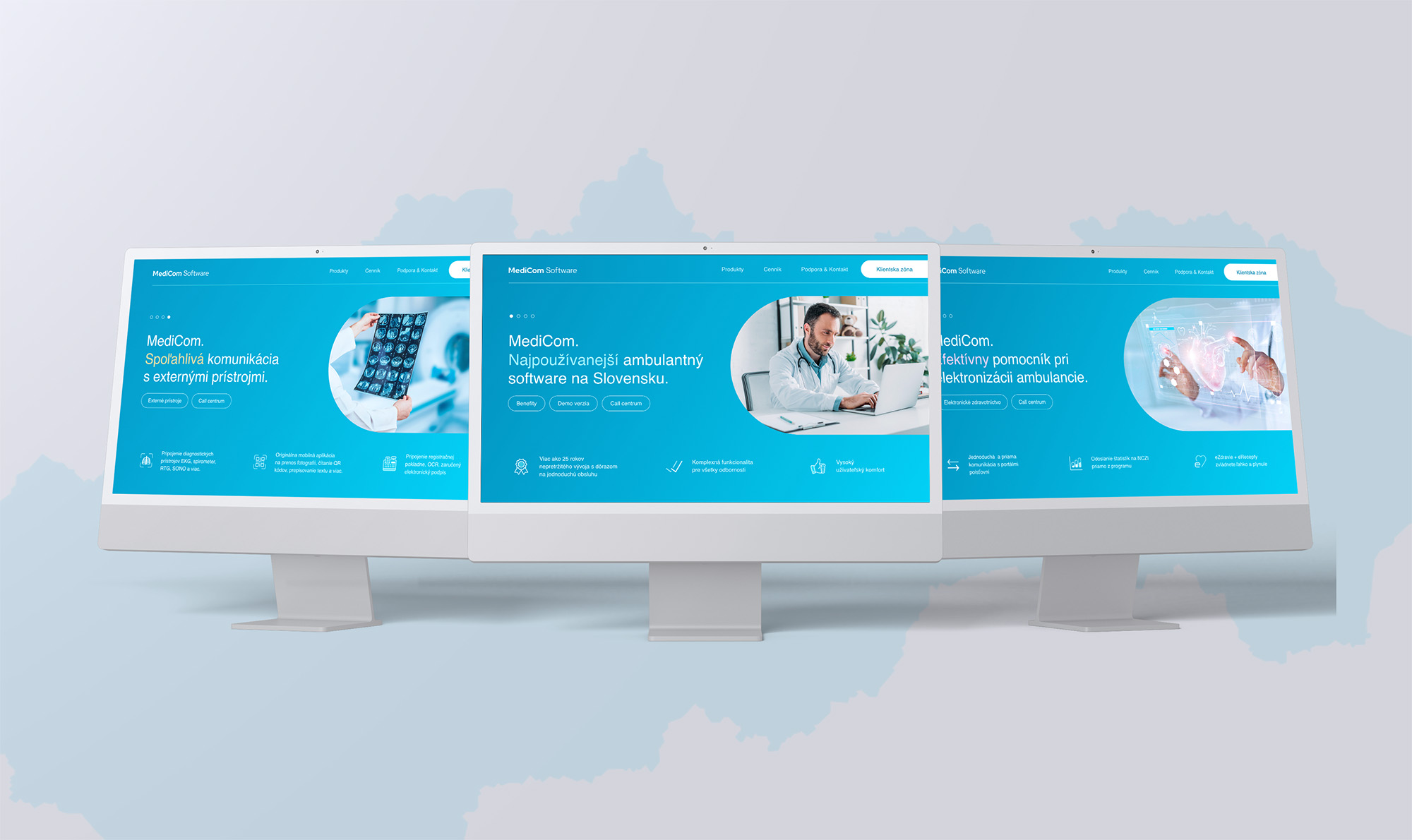 New Medicom identity / website