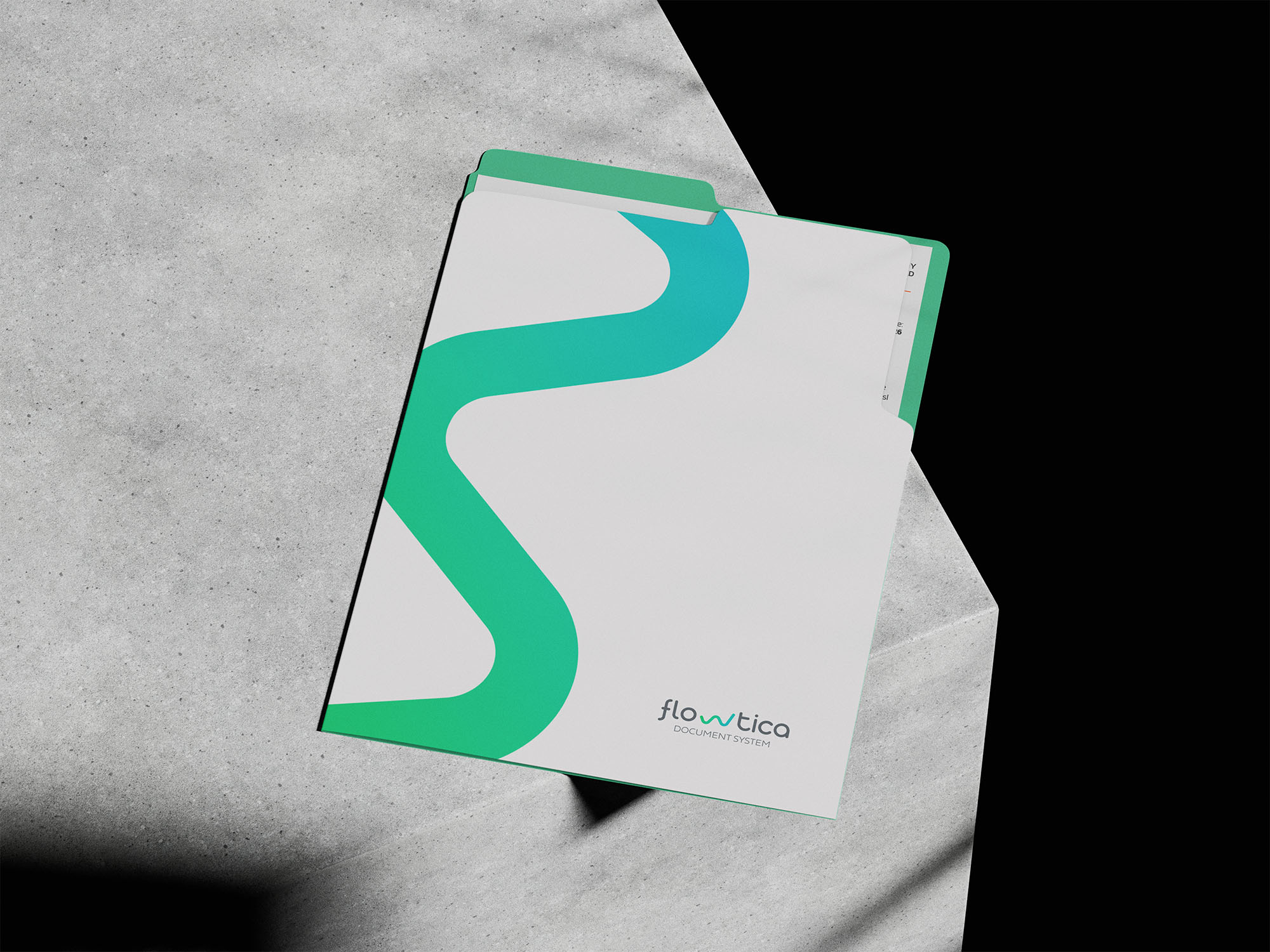 Calm, technical identity